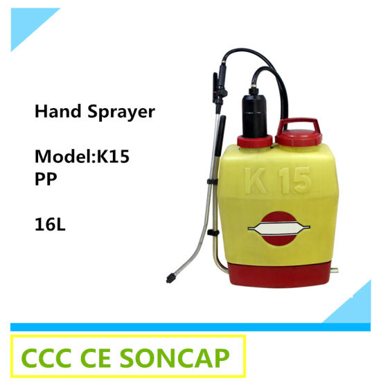 2016 New Technology New Design Agricultural Knapsack Hand Sprayer (K15)