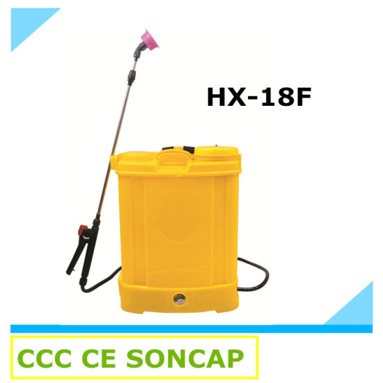 Heavy Plastic Electric Agricultural Knapsack Power Sprayer Price (HX-18F)