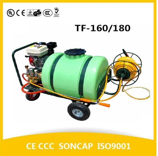 Portable 168f Gasoline Power Garden Sprayer with Weels for Sale (TF-160/180)