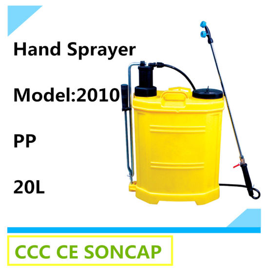High Quality PP Knapsack Agricultural Hand Sprayer Made in China (2010)