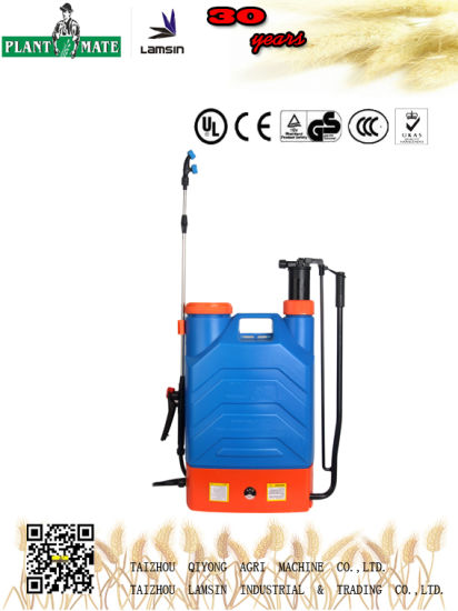 2 in 1 Electric Knapsack Sprayer 16L for Agriculture/Garden/Home (HX-D16G)