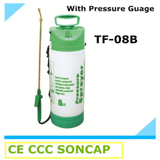 8 Liter Plastic Air Pressure Hand Garden Sprayer (TF-08B)